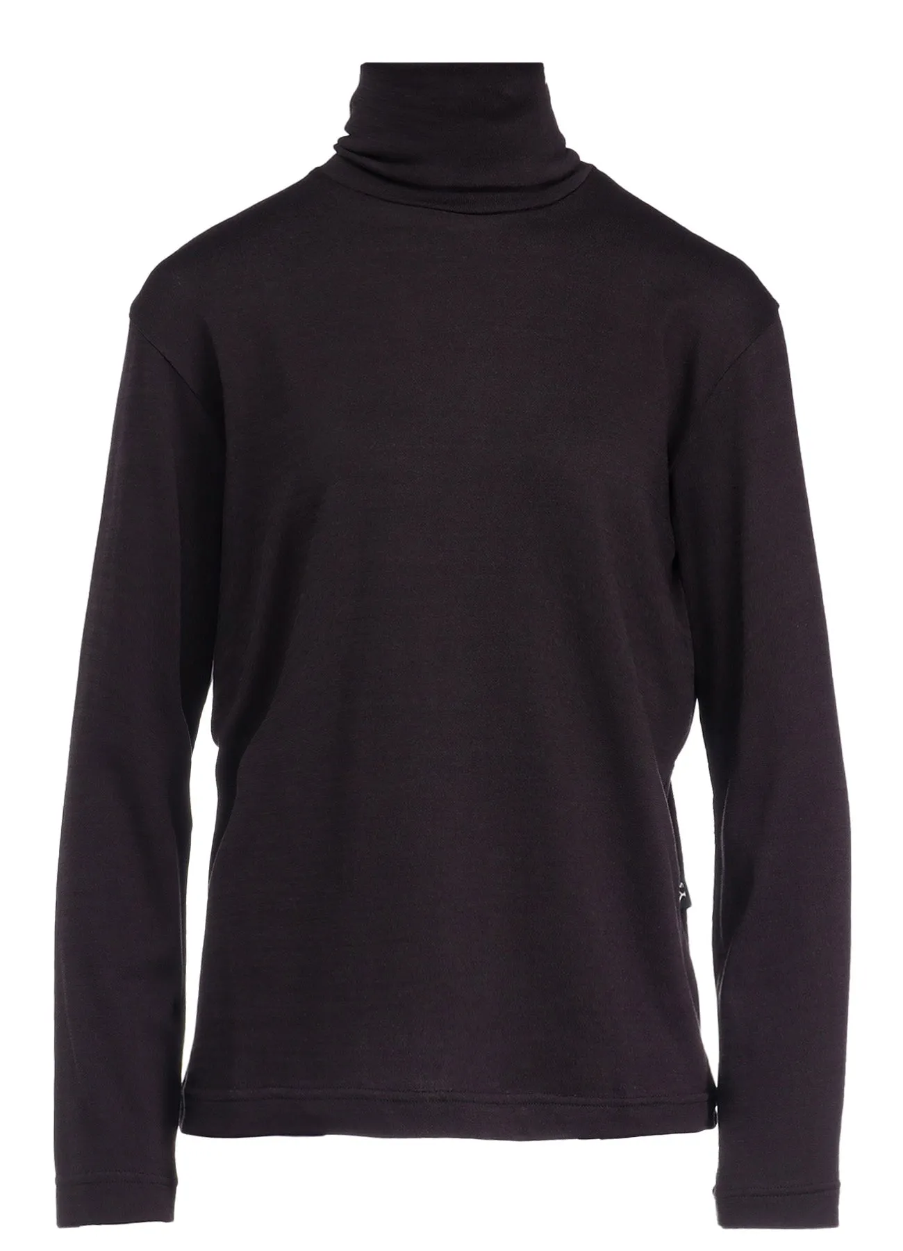 40/2 GAUZE JERSEY RELAXED HIGH NECK LONG SLEEVE T