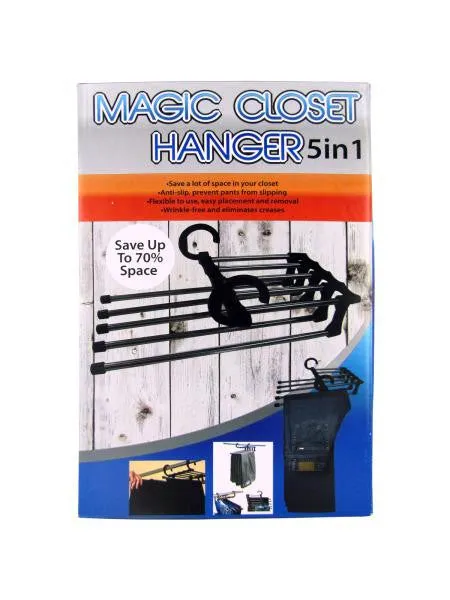 5-in-1 Magic Closet Hanger (Available in a pack of 4)