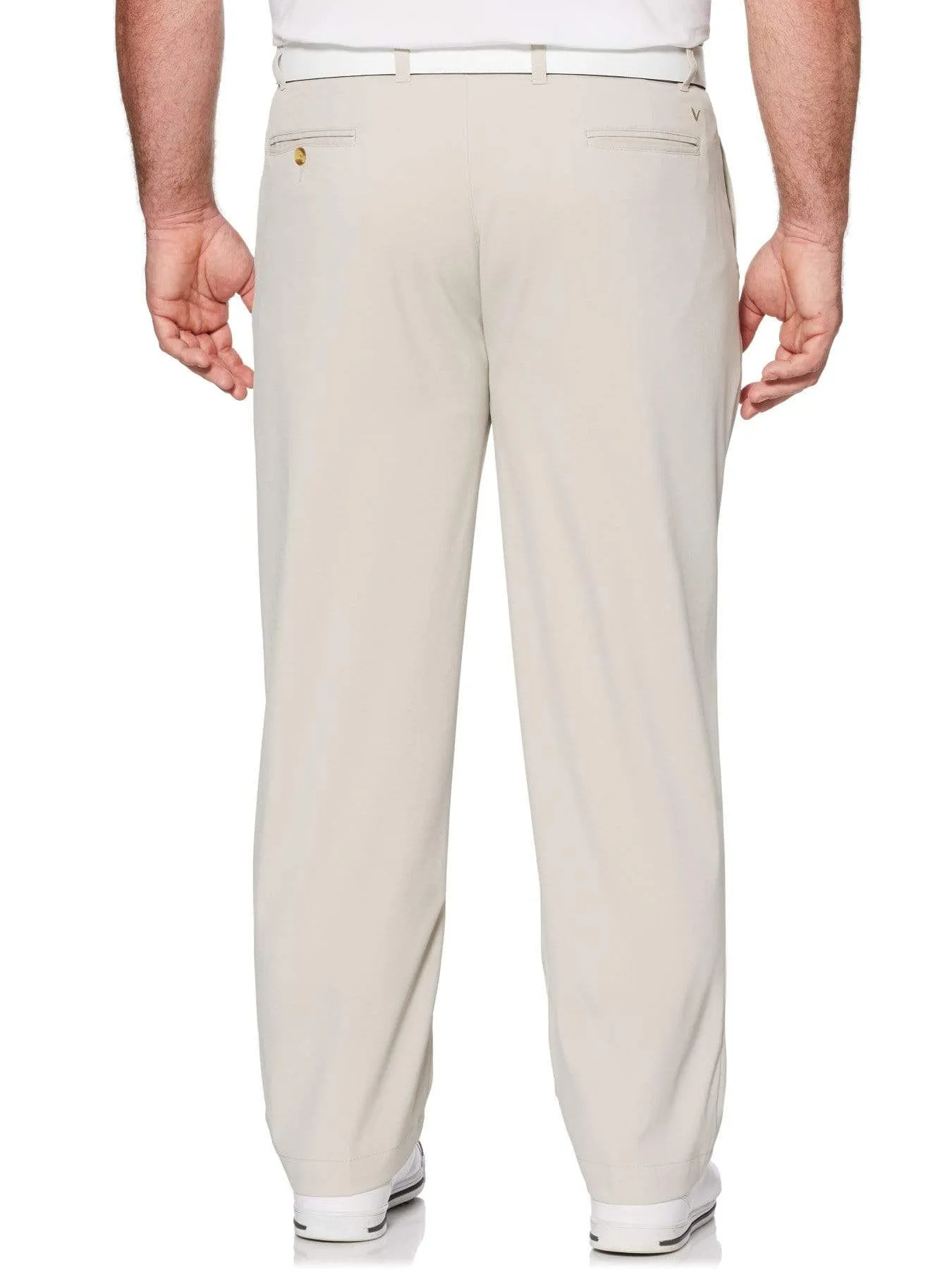 Big & Tall Stretch Lightweight Classic Pant with Active Waistband