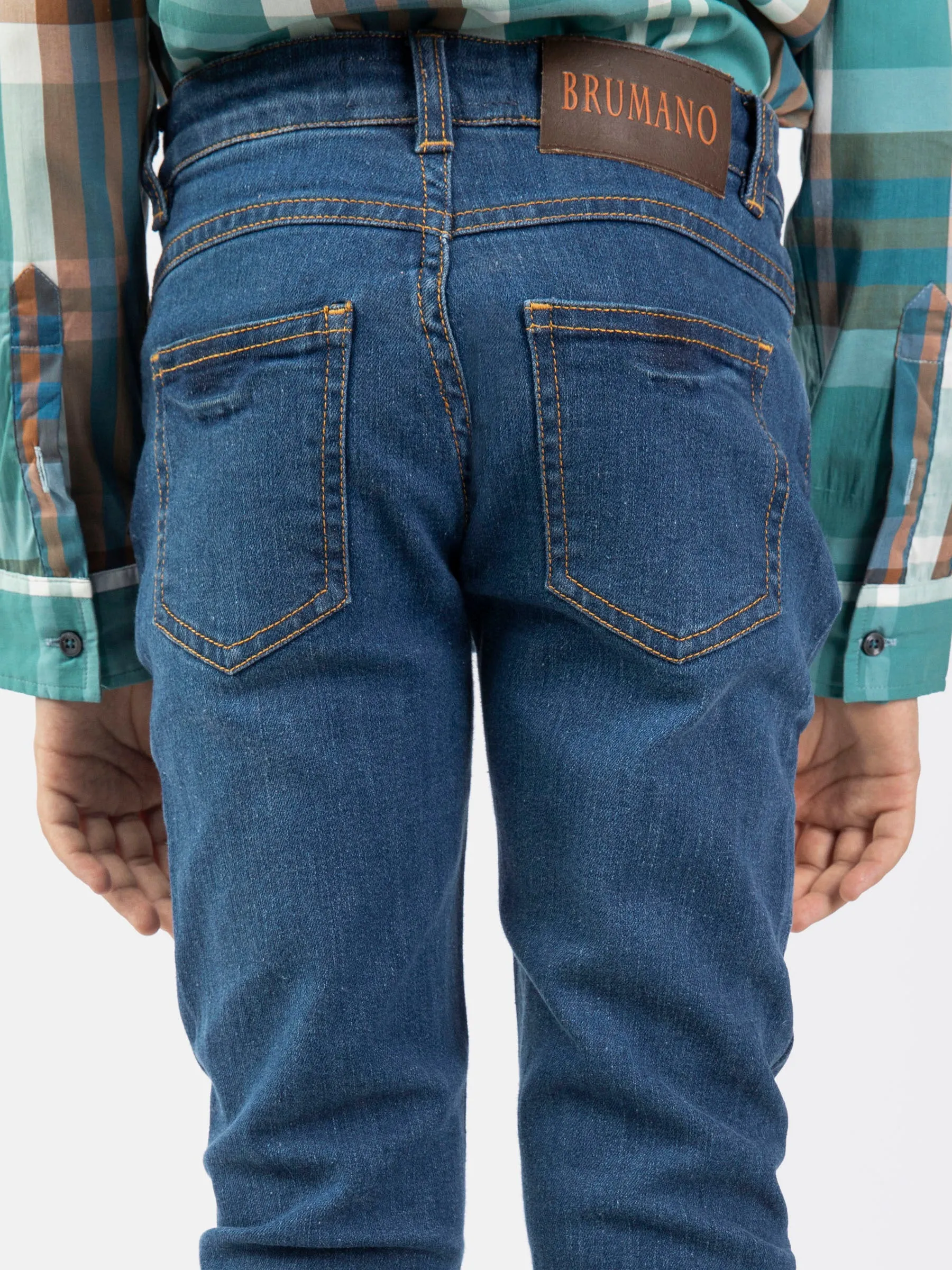 Blue Slimfit Casual Jeans