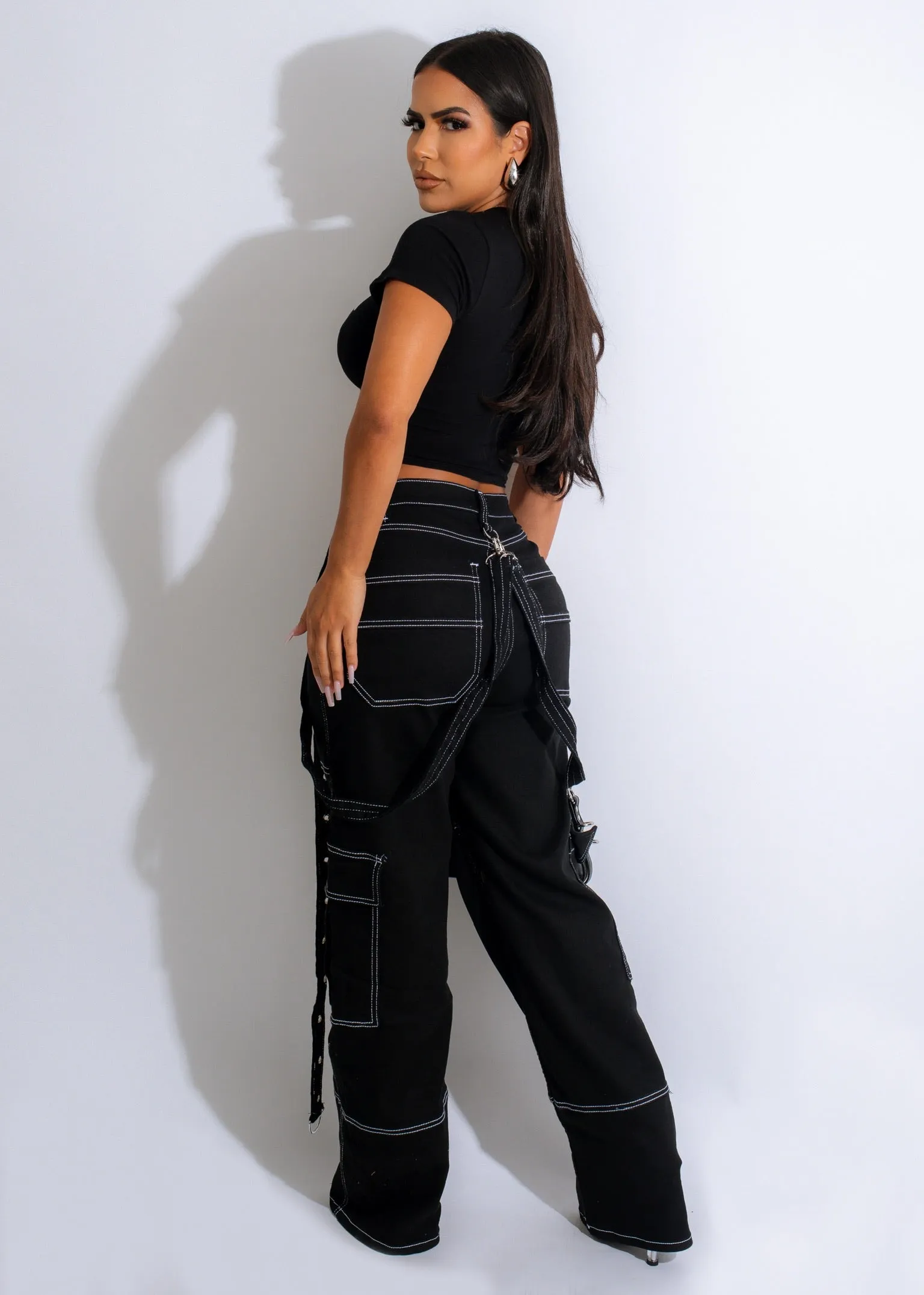 Bring The Fun Cargo Pants Black