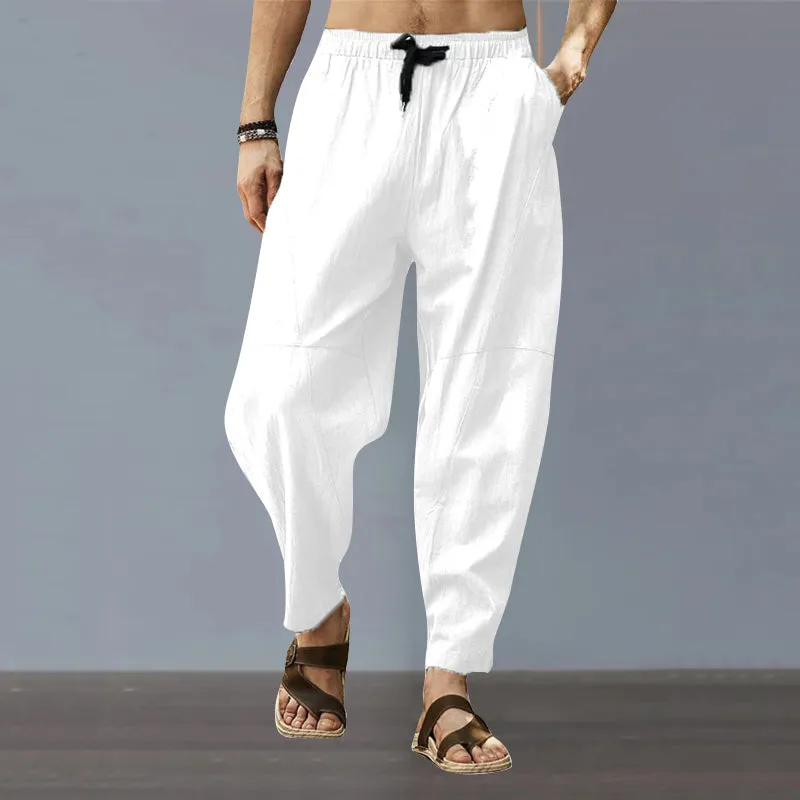 Casual Cropped Pants