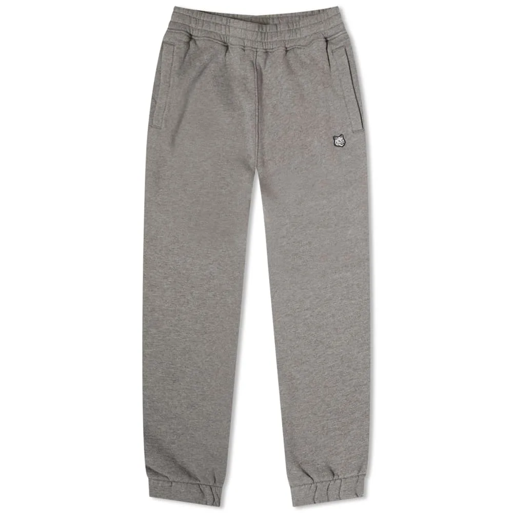 Comfortable Maison Kitsune track pants with matching fox head patch