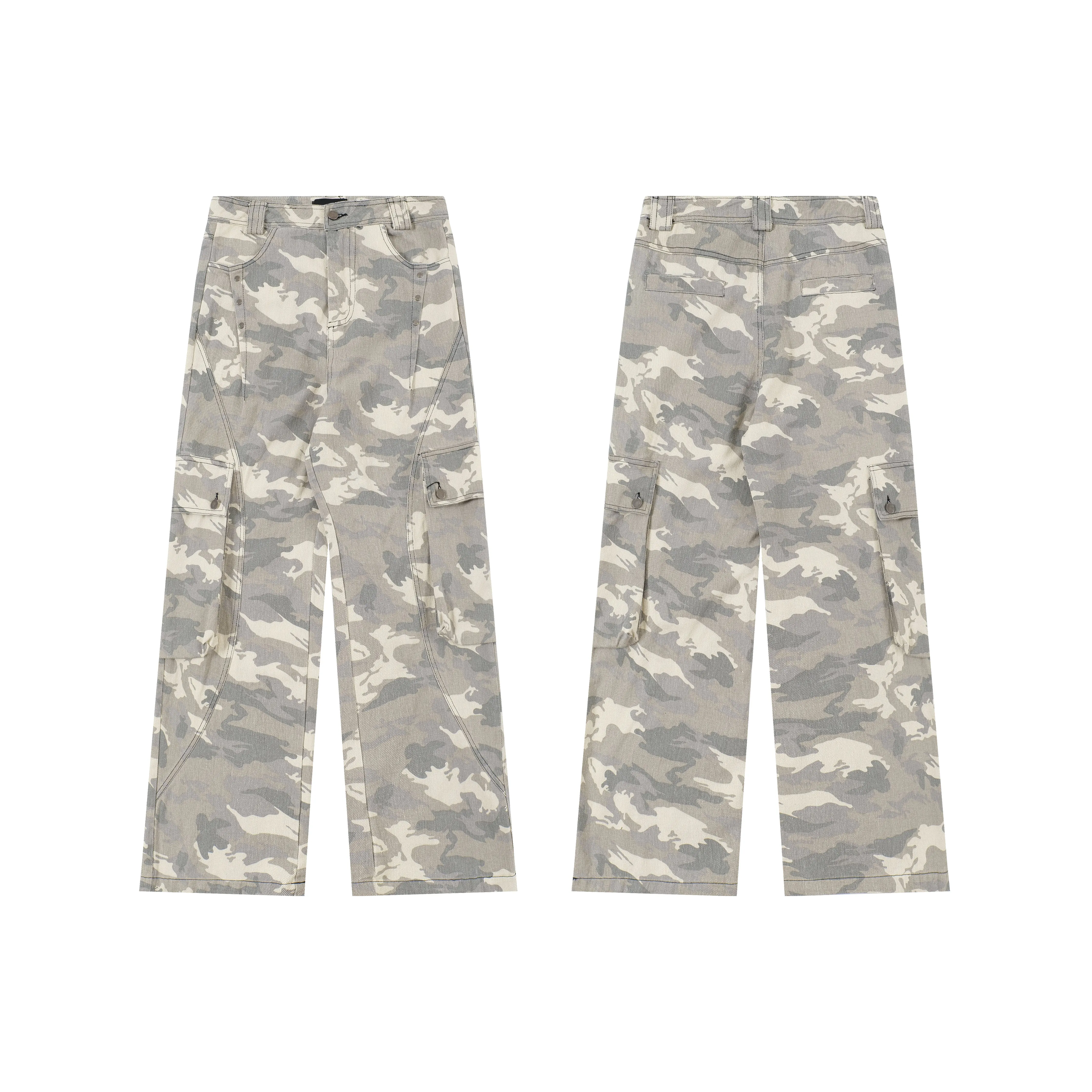 Faire Echo High-Street Camo Cargo Jeans