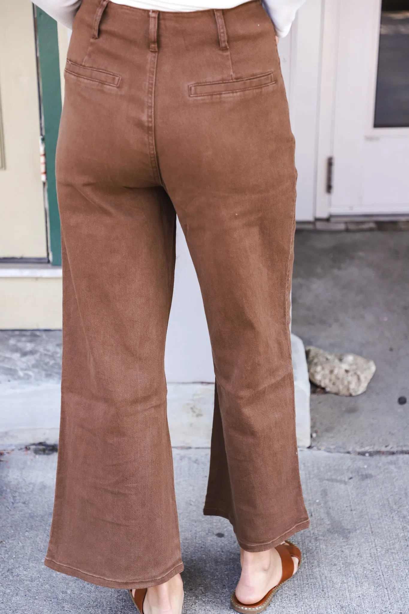 Feelings for You Brown Pants