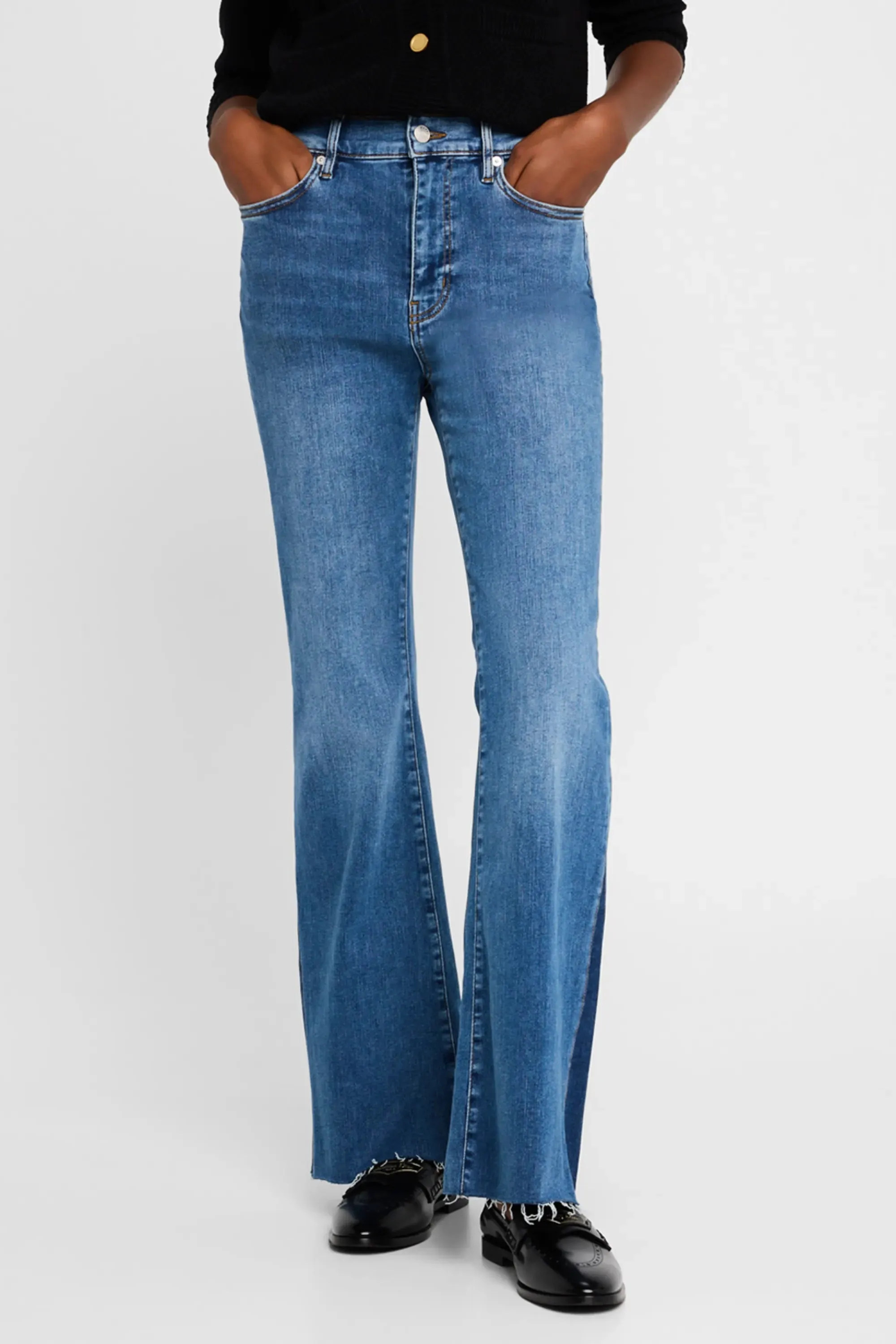 Frame Le Easy Flare Outseam Insert Jeans