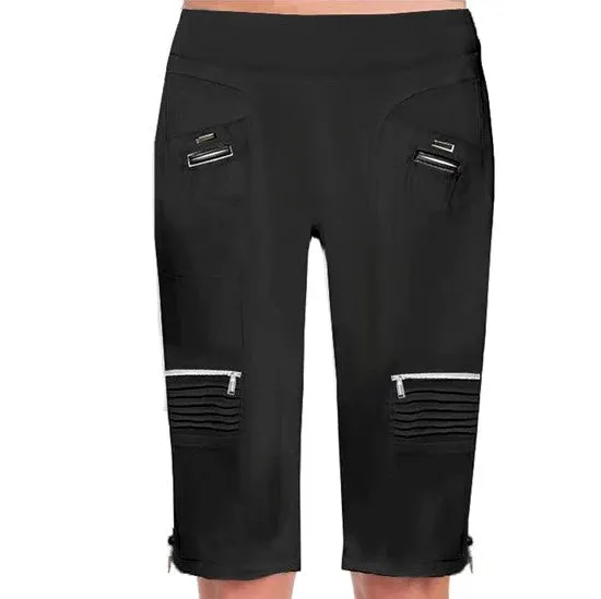 Jamie Sadock Skinnylicious Knee Capri Black