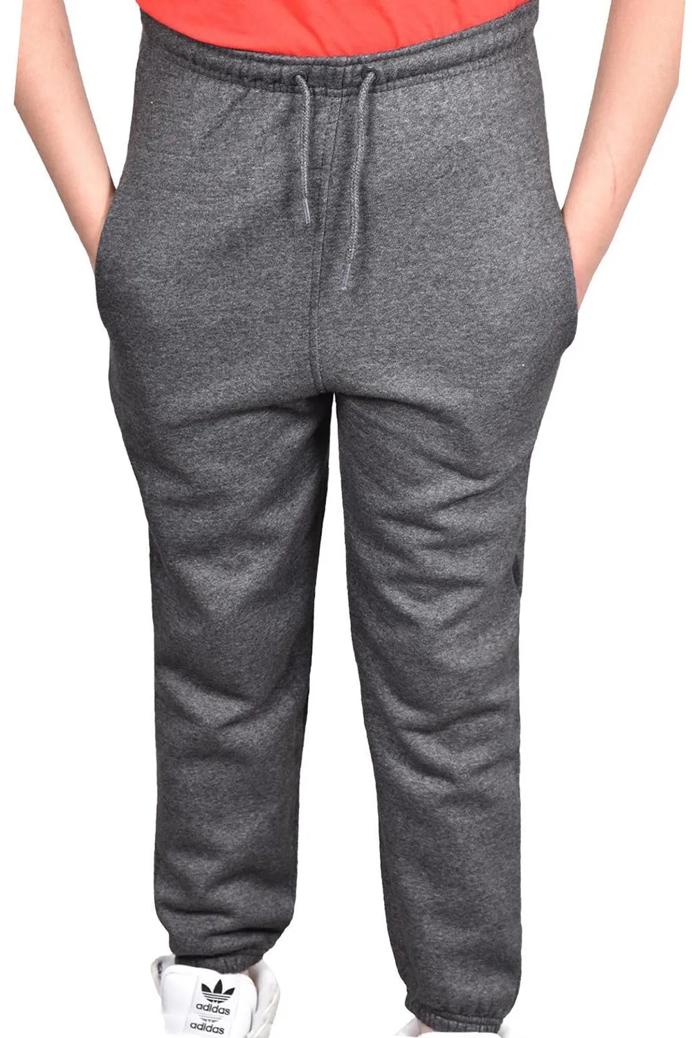 Kids Breathable Fleece Jogging Bottoms