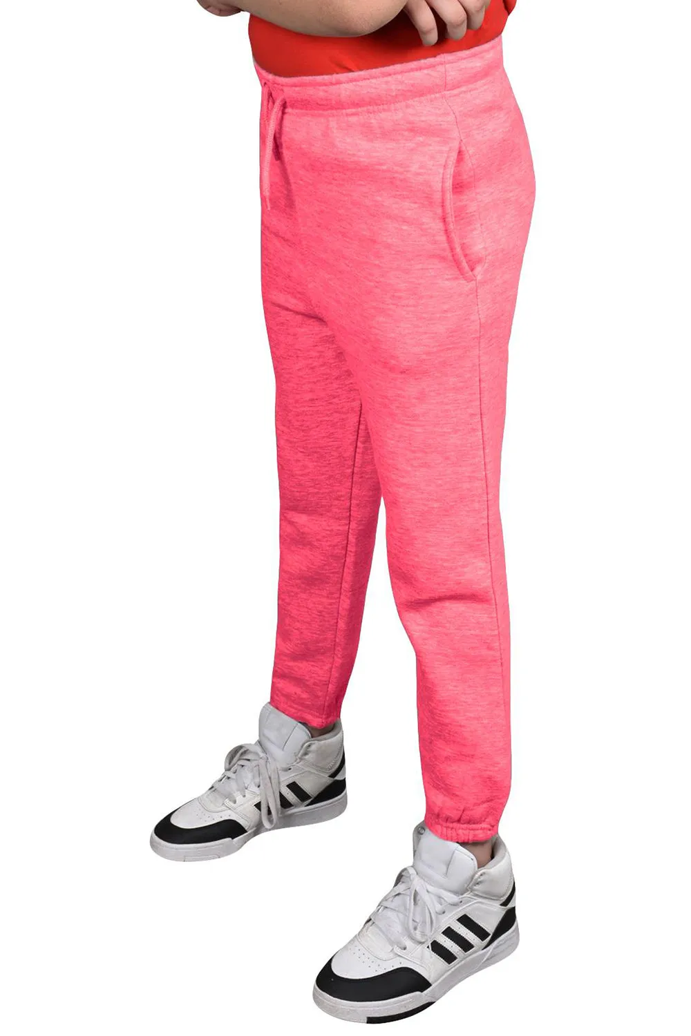 Kids Breathable Fleece Jogging Bottoms