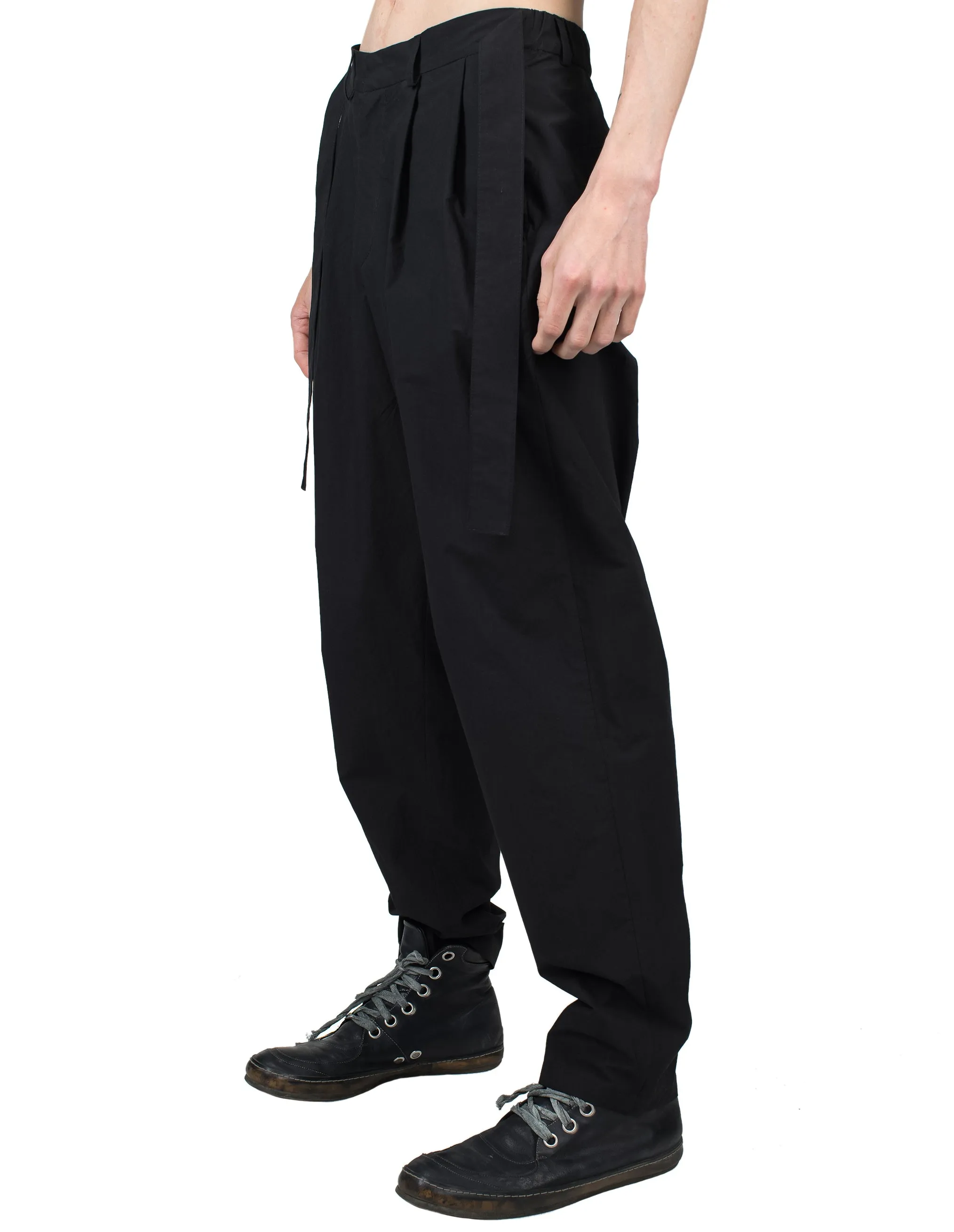 Lightweight Belted Cotton Pants