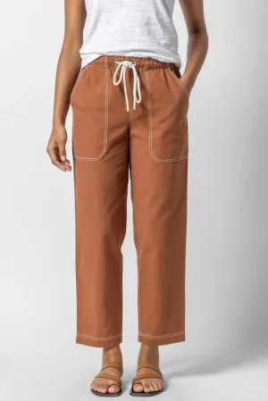 Lilla P Pull On Burnt Sienna Pant