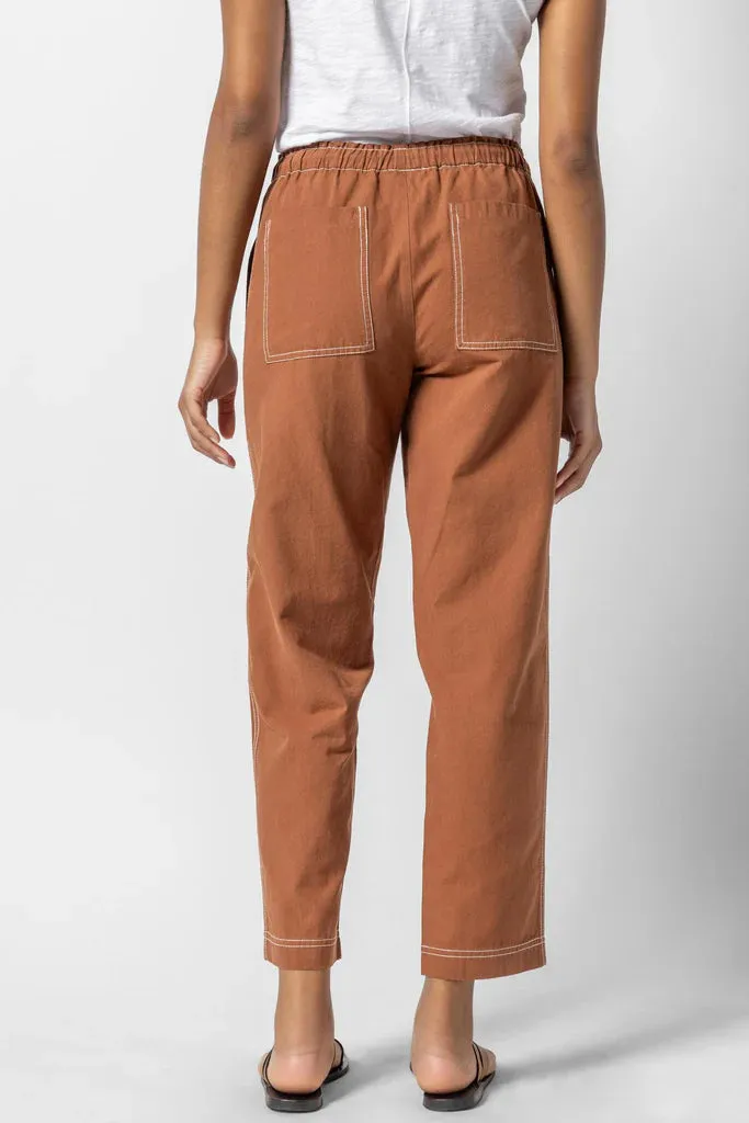 Lilla P Pull On Burnt Sienna Pant