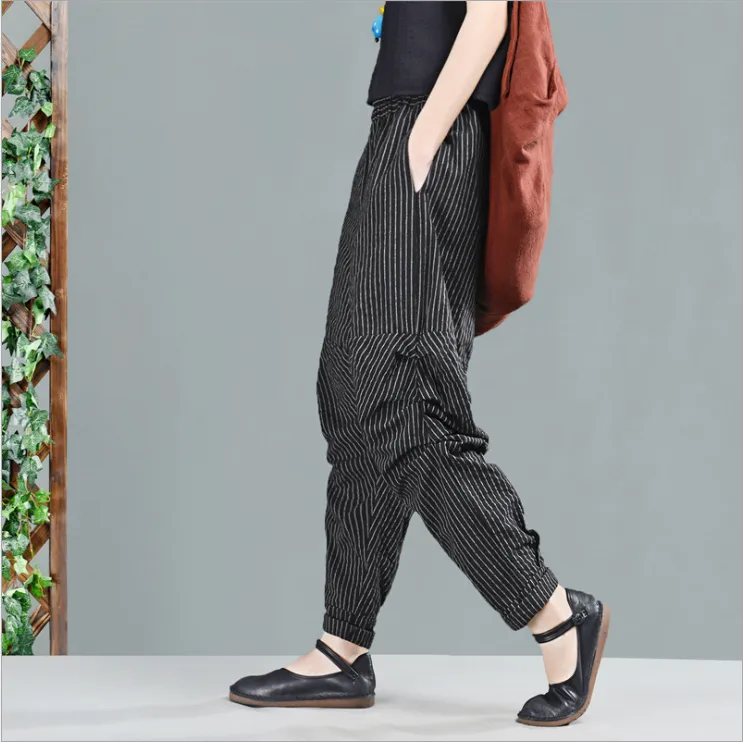 Linen Summer Women Casual Pants LPP97133