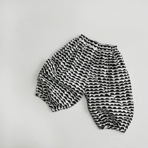 Loose Lightweight Patterned Pants