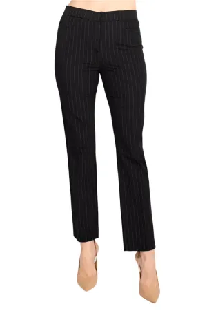 Peace of Cloth nylon pinstripe dress pant