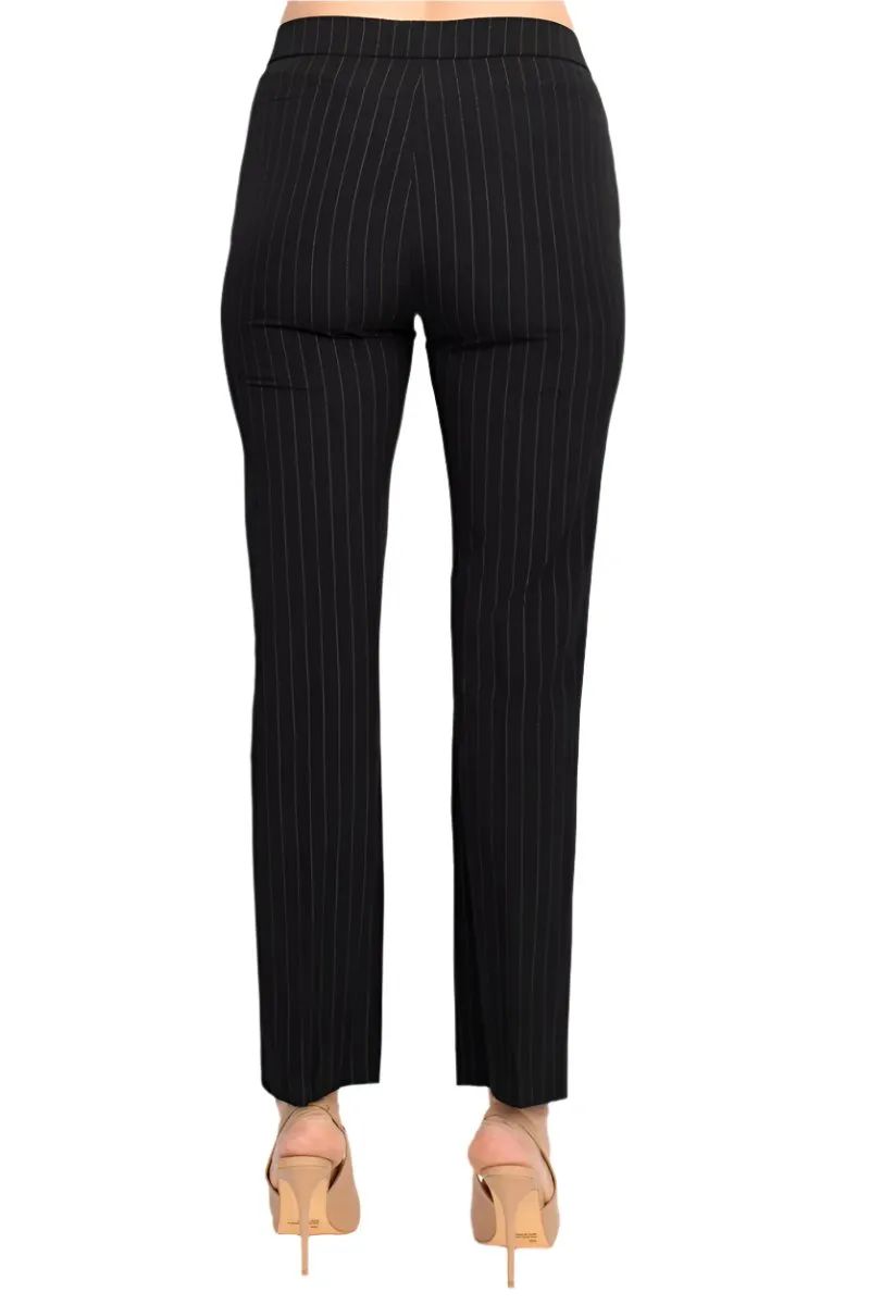 Peace of Cloth nylon pinstripe dress pant