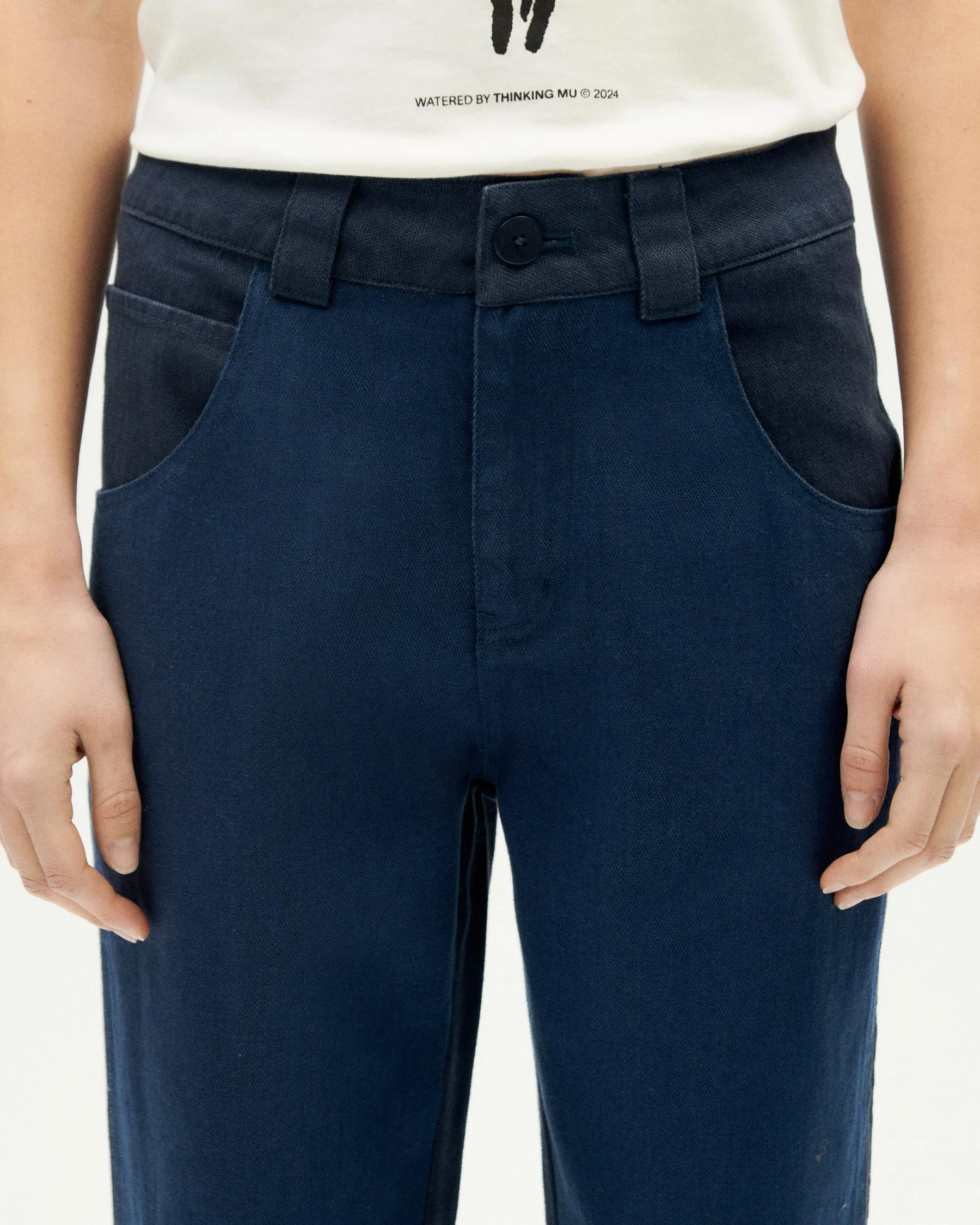 Perle Pants Blue