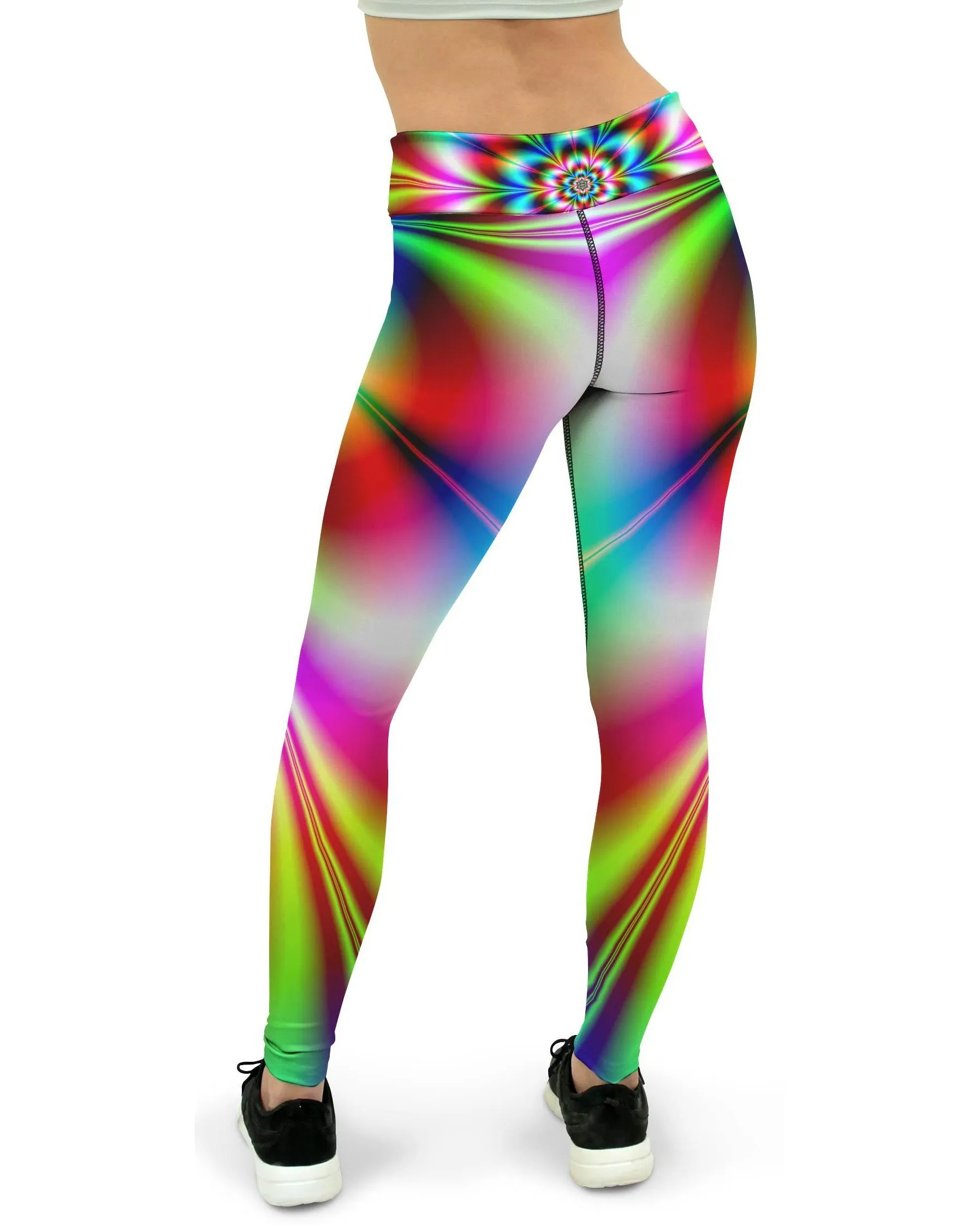 Psychedelic Neon Yoga Pants