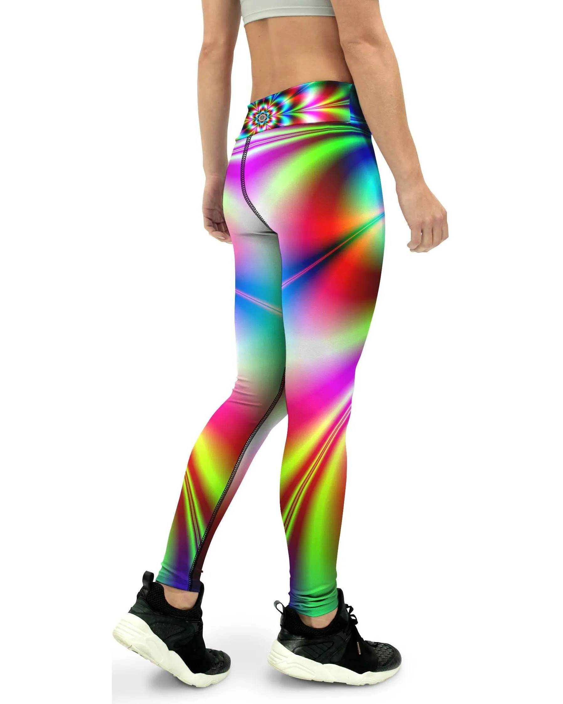 Psychedelic Neon Yoga Pants