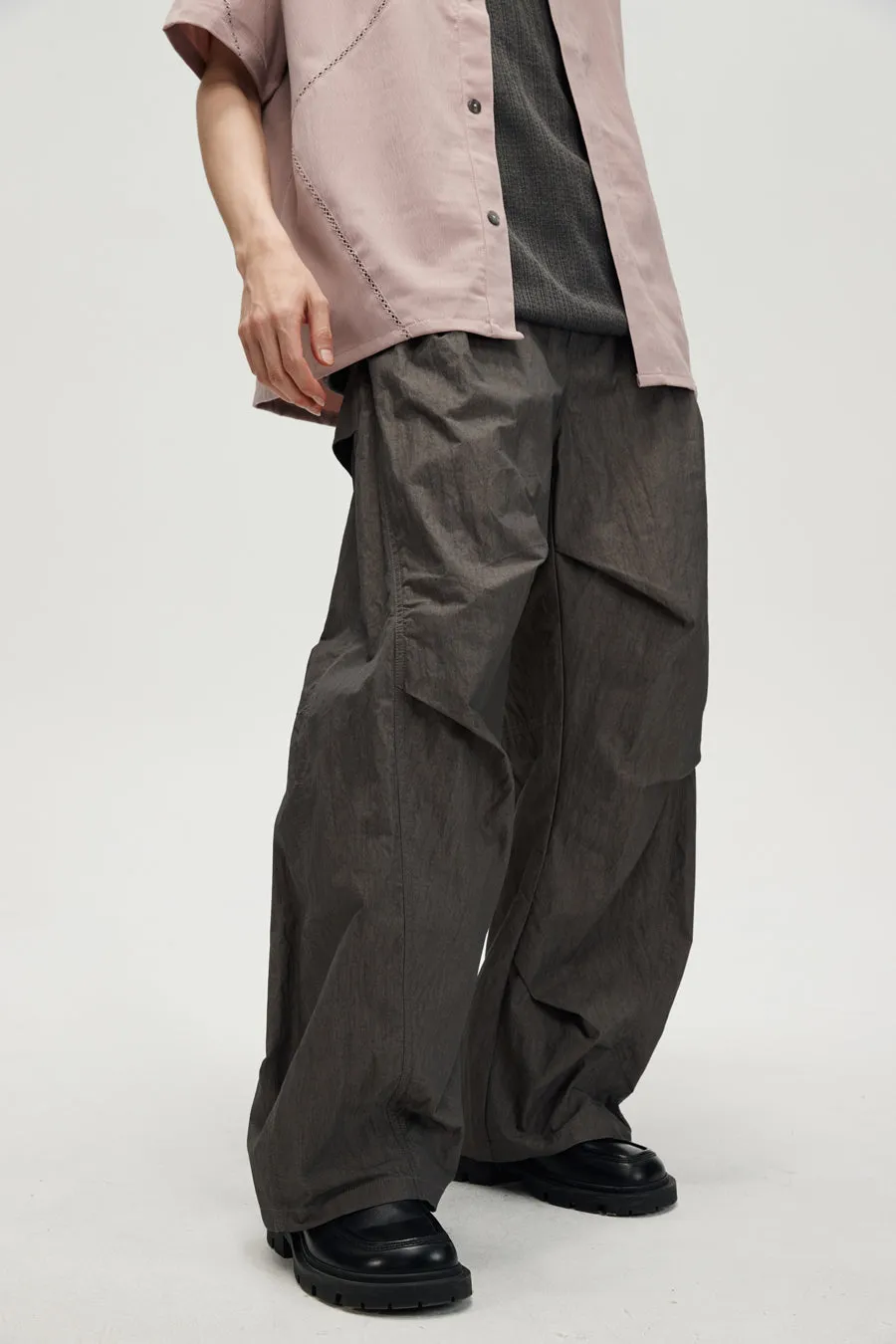 Scimitar Silhouette Breathable Casual Pants