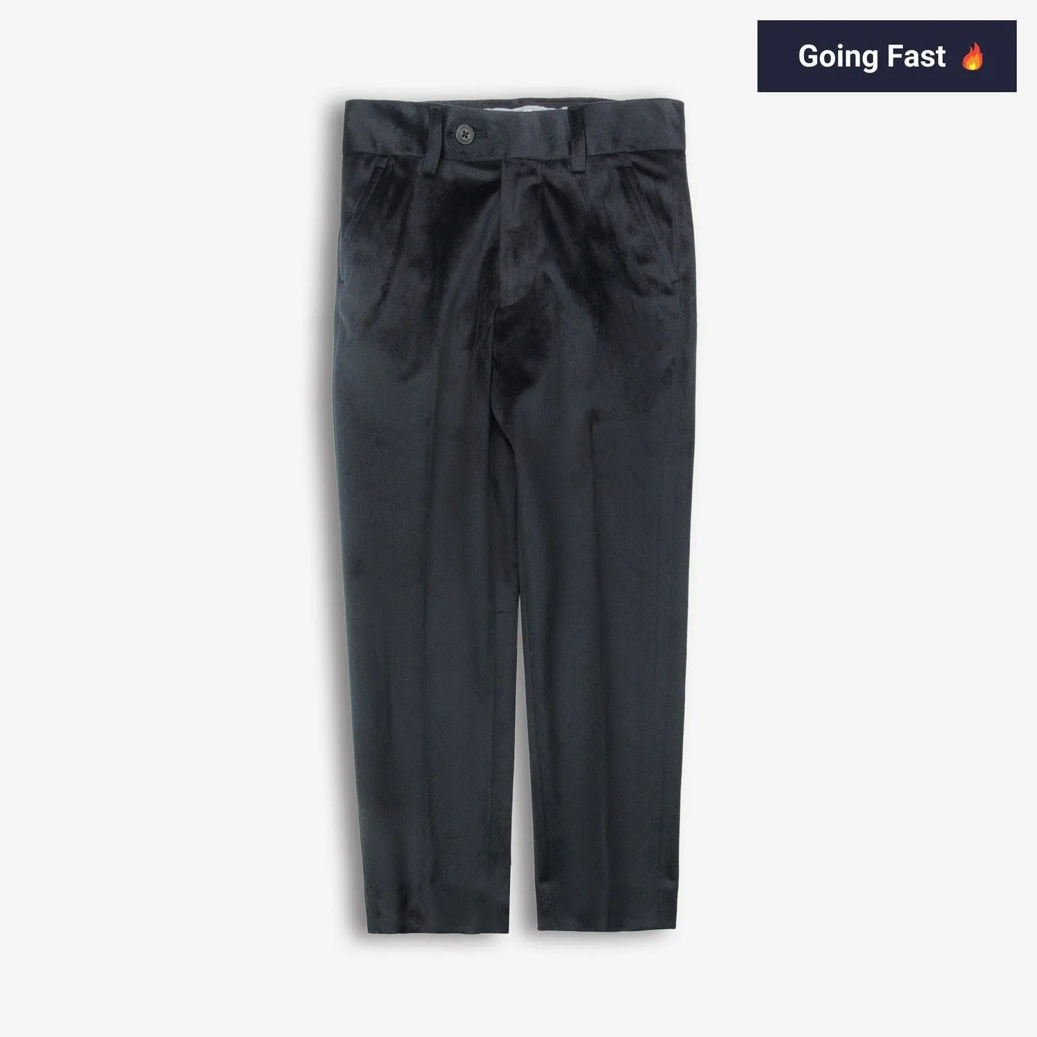 Suit Pants | Black Velvet