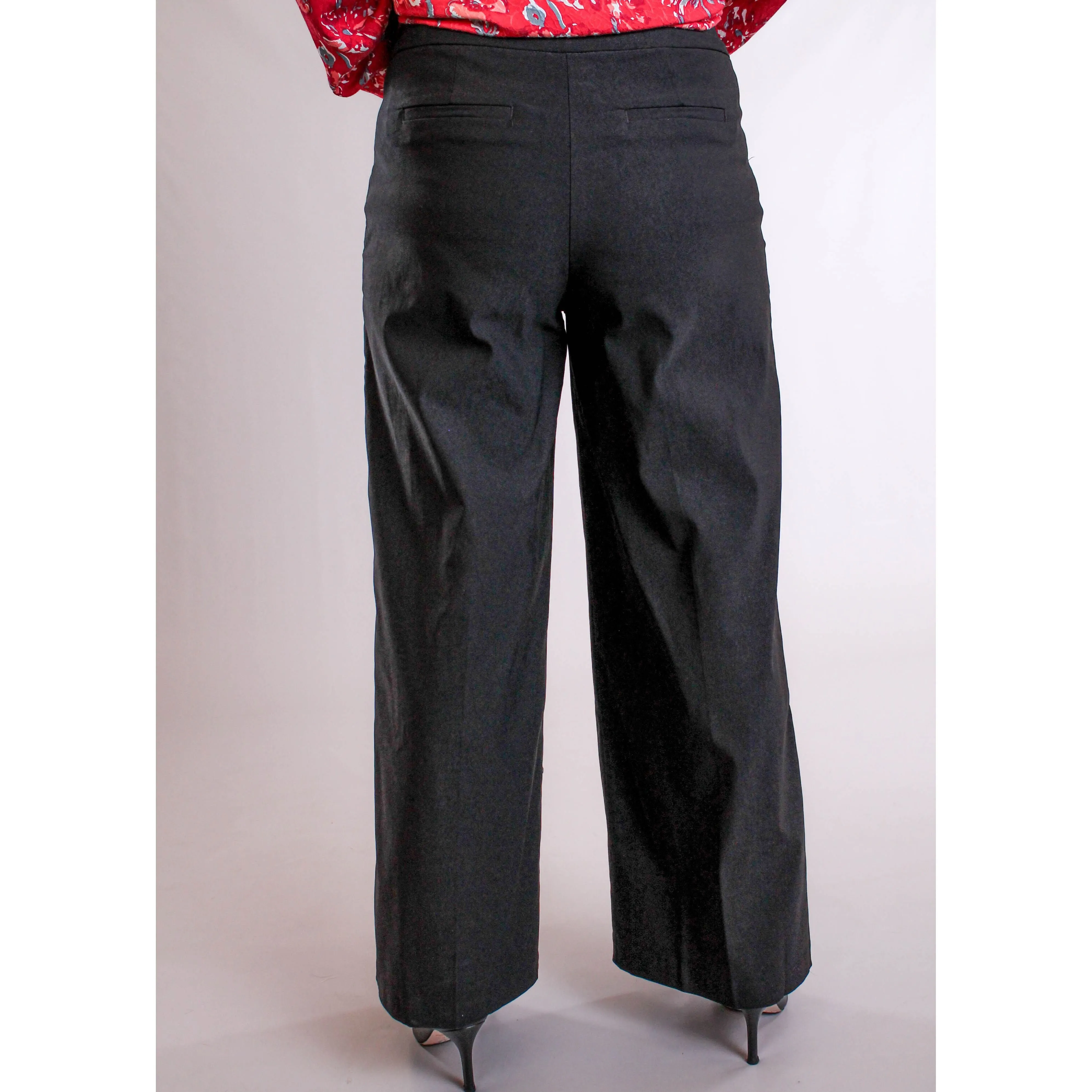 Tribal Sportswear Flatten It Wide Leg Pull On Ankle Pant