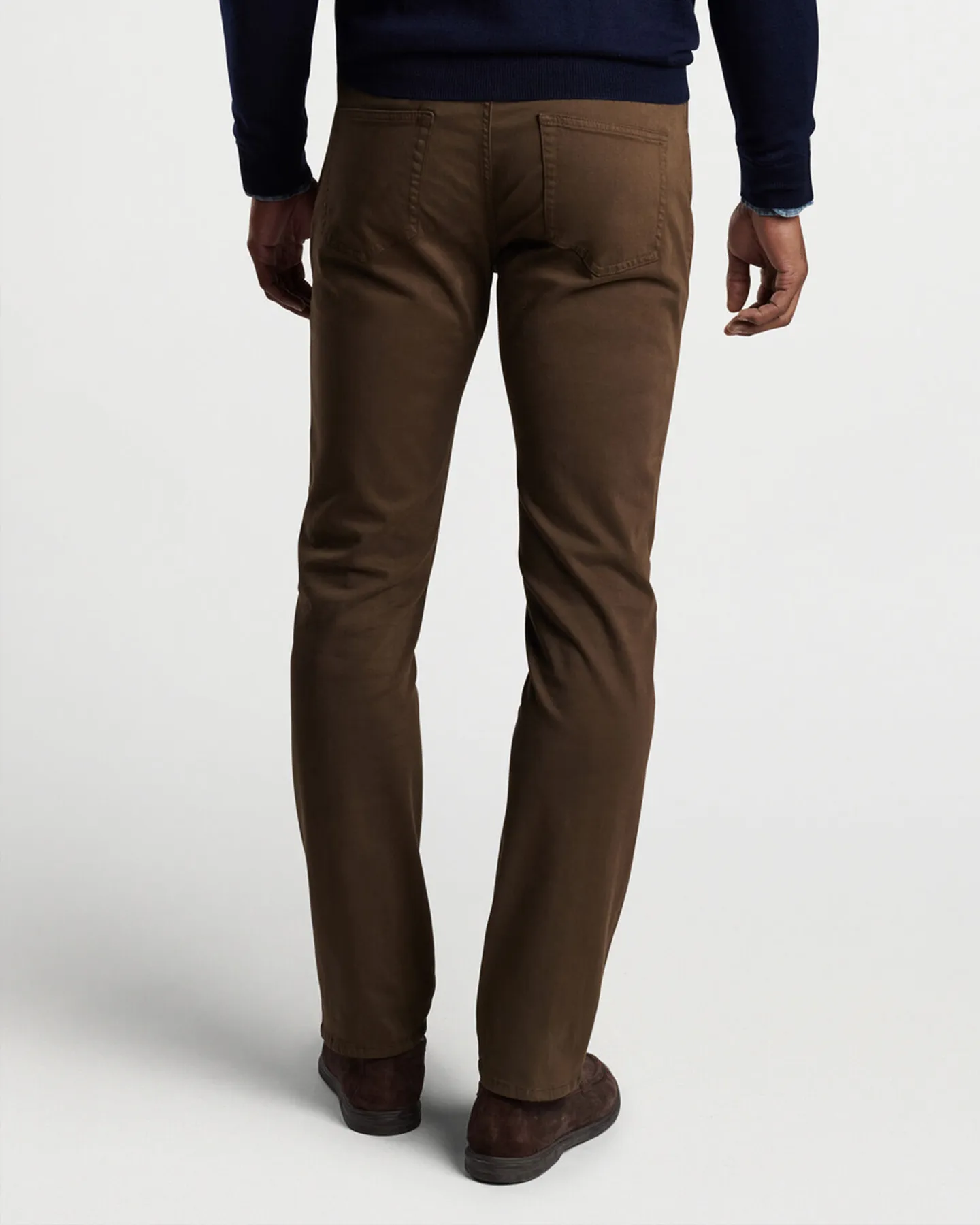 ULTIMATE SATEEN FIVE POCKET PANT - CHESTNUT